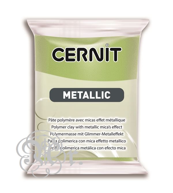 Cernit Metallic 051 56 G. Verde Dorado