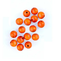 Bola Madera Ø12Mm. 28U. Naranja