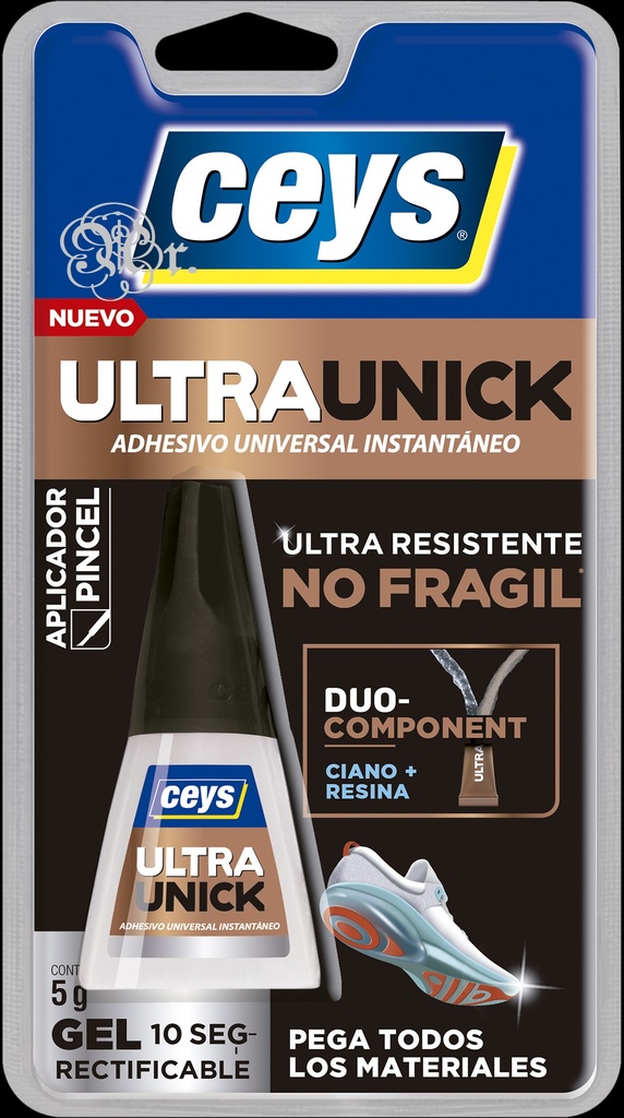 Ultraunick Gel Pincel 5 G.