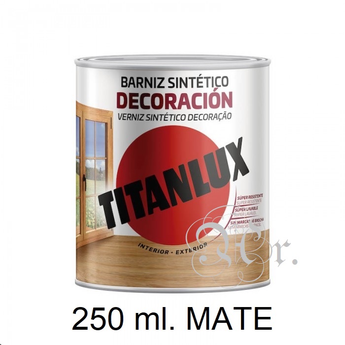Barniz Titan Mate Incoloro 250 ml