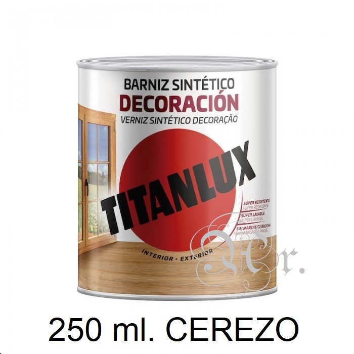 Barniz Tinte Titan 250 Ml. Cerezo