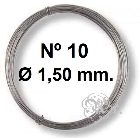 Alambre Galva. Nº10 250 G.