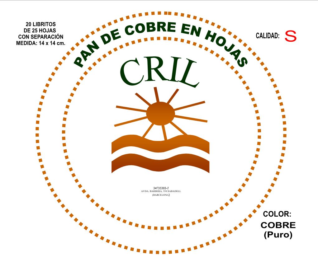 Pan De Cobre Cril 20 Libros