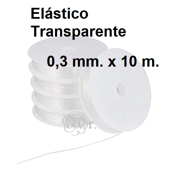 Hilo Silicona Transp. 0.3 Mm. 10 M.