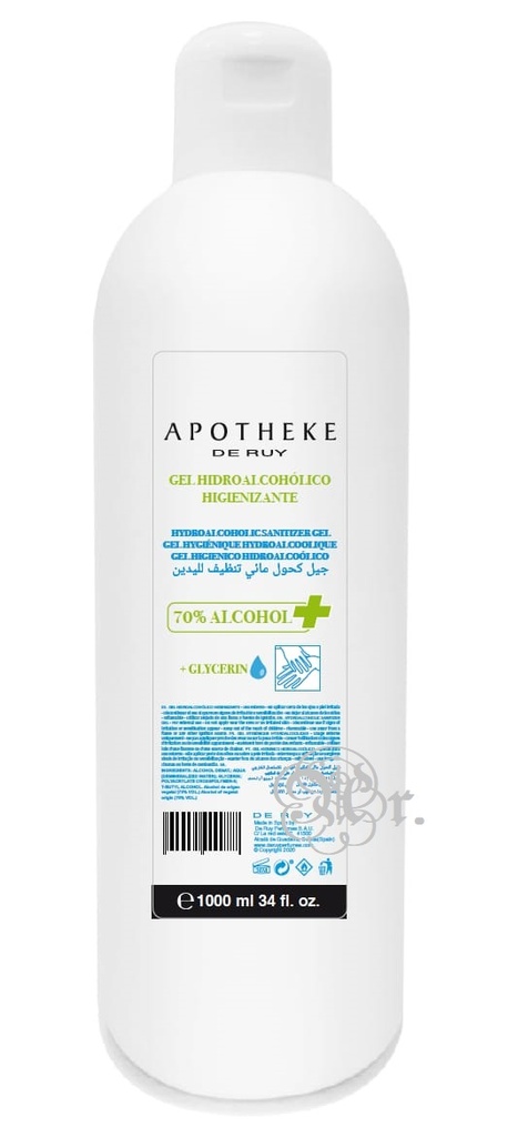 Gel Hidroalcoholico Apotheke 1 L. 