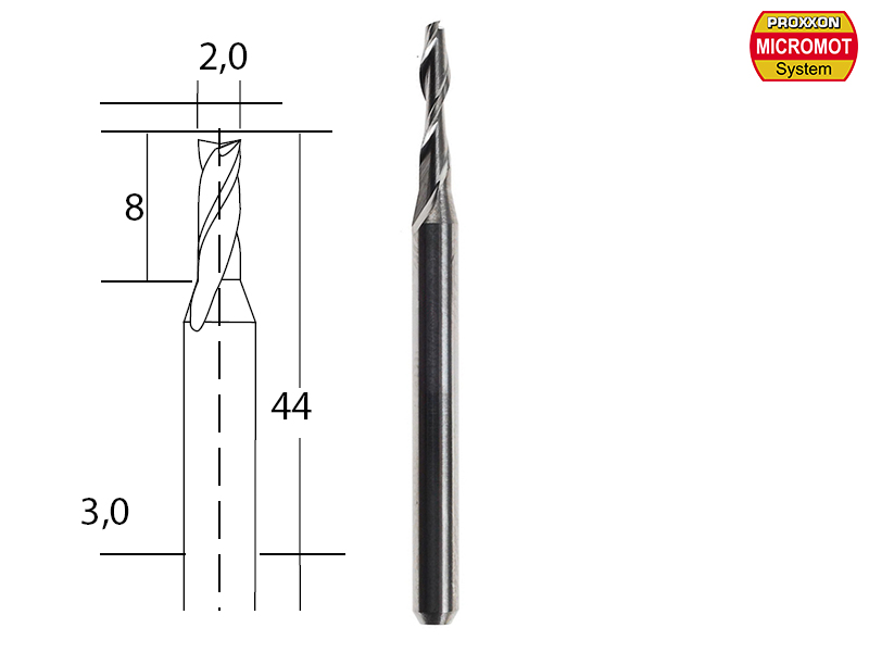 Fresa M. Duro 2 Mm. 28759