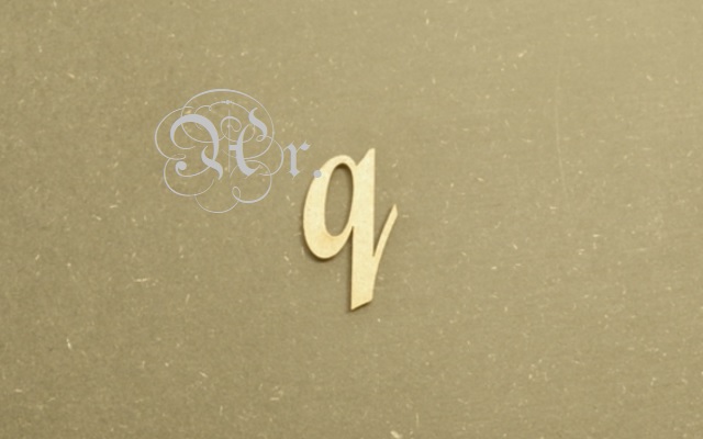 D.M. Láser Letra 20 Mm. q