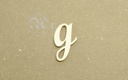 [3103305g] D.M. Laser Letra 80 Mm. g