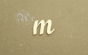 [3103305m] D.M. Laser Letra 80 Mm. m