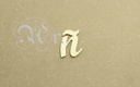 [3103305ñ] D.M. Laser Letra 80 Mm. ñ