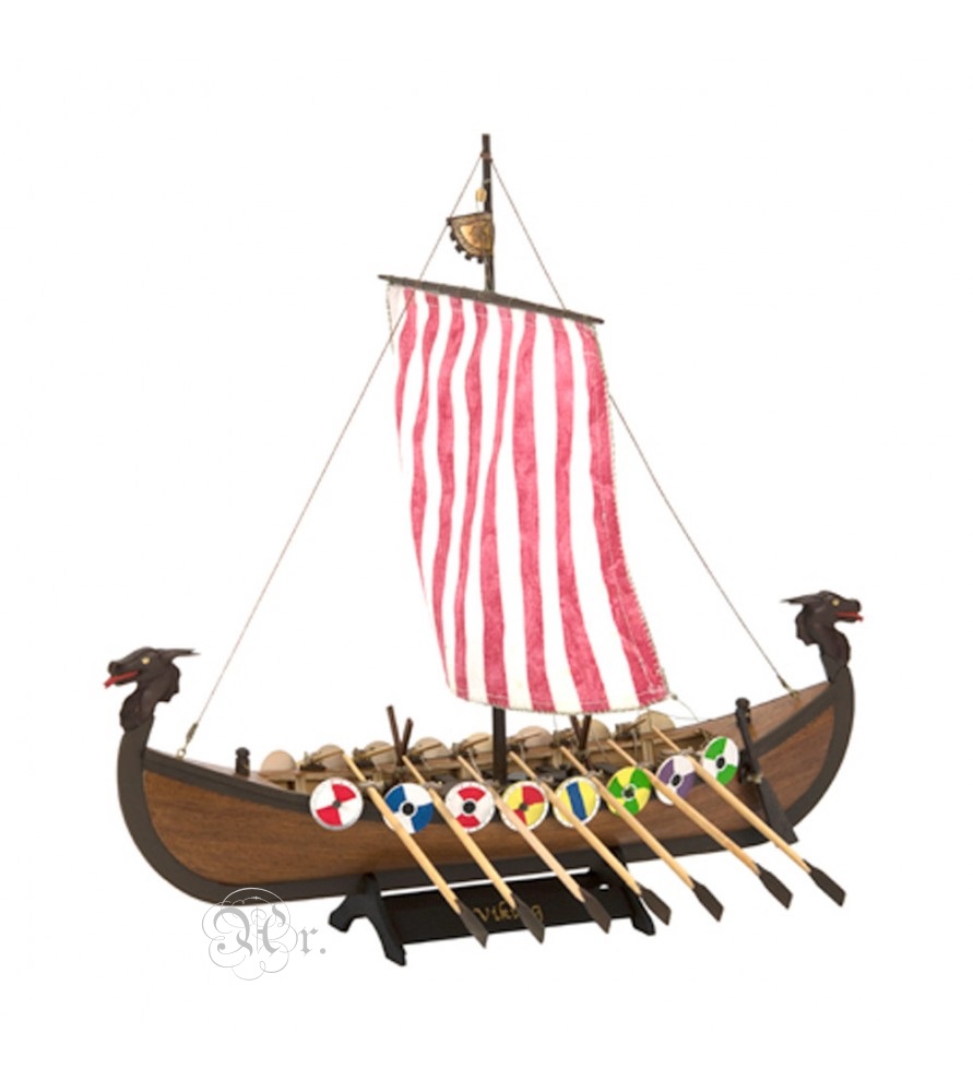 Maqueta Barco Drakkar Viking 1:75