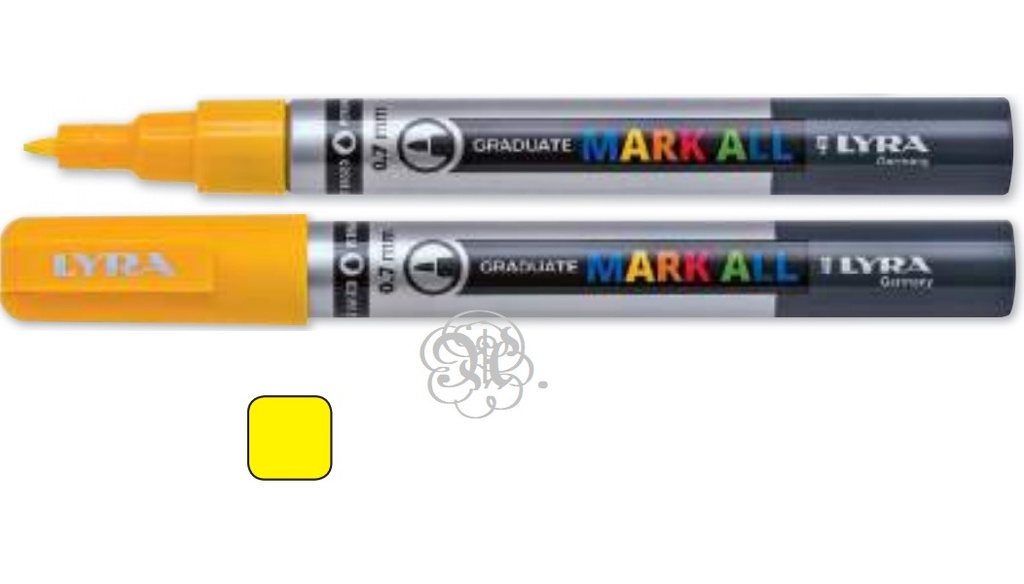 Rotulador Mark All 0.7 Amarillo