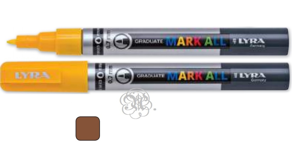 Rotulador Mark All 0.7 Marron