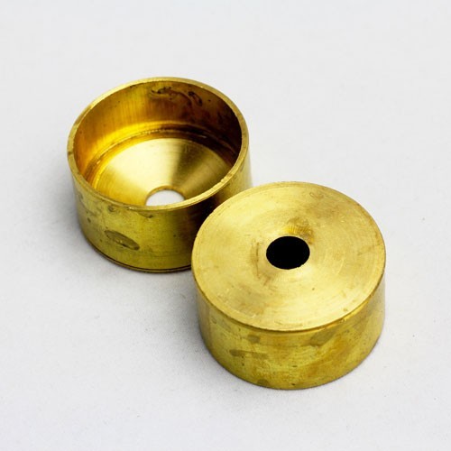 Set 2 Soporte Barra 20 Mm. Laton