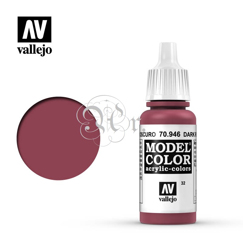Model Color 946 17 Ml. Rojo Oscuro