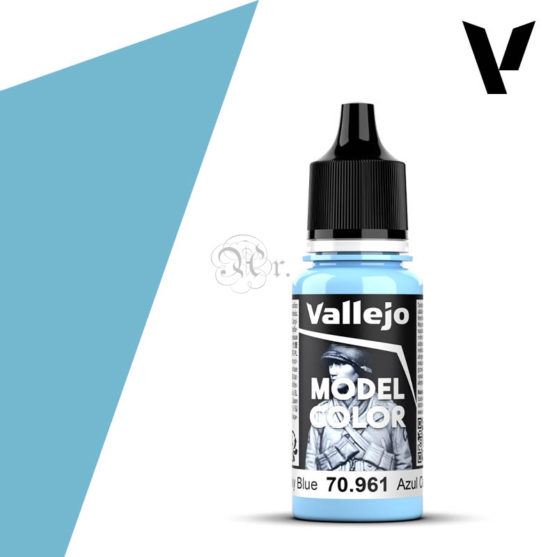Vallejo Model Color 70.961 Azul Cielo 18 ml