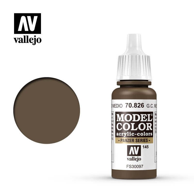 Model Color 826 17 Ml. Pardo Medio