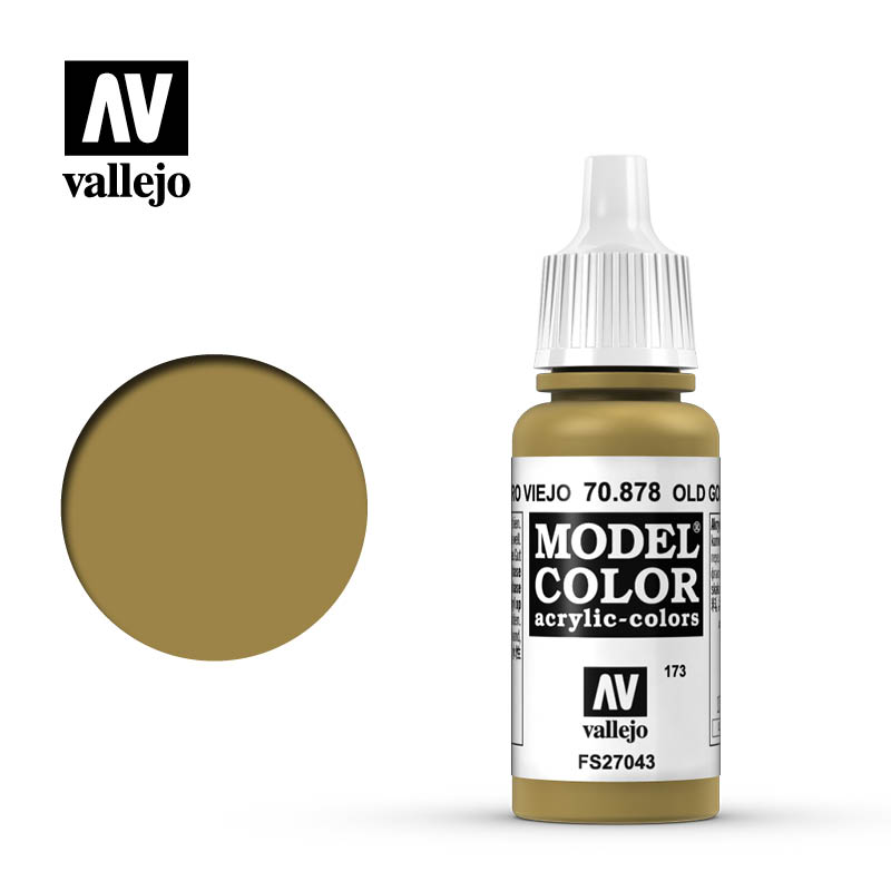 Vallejo Model Color 70.878 Oro Viejo 17 ml