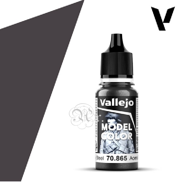 Vallejo Model Color 70.865 Acero Engrasado 18 ml