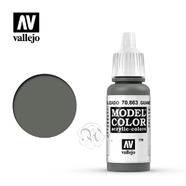 Model Color 863 17 Ml. Gris Metalizado