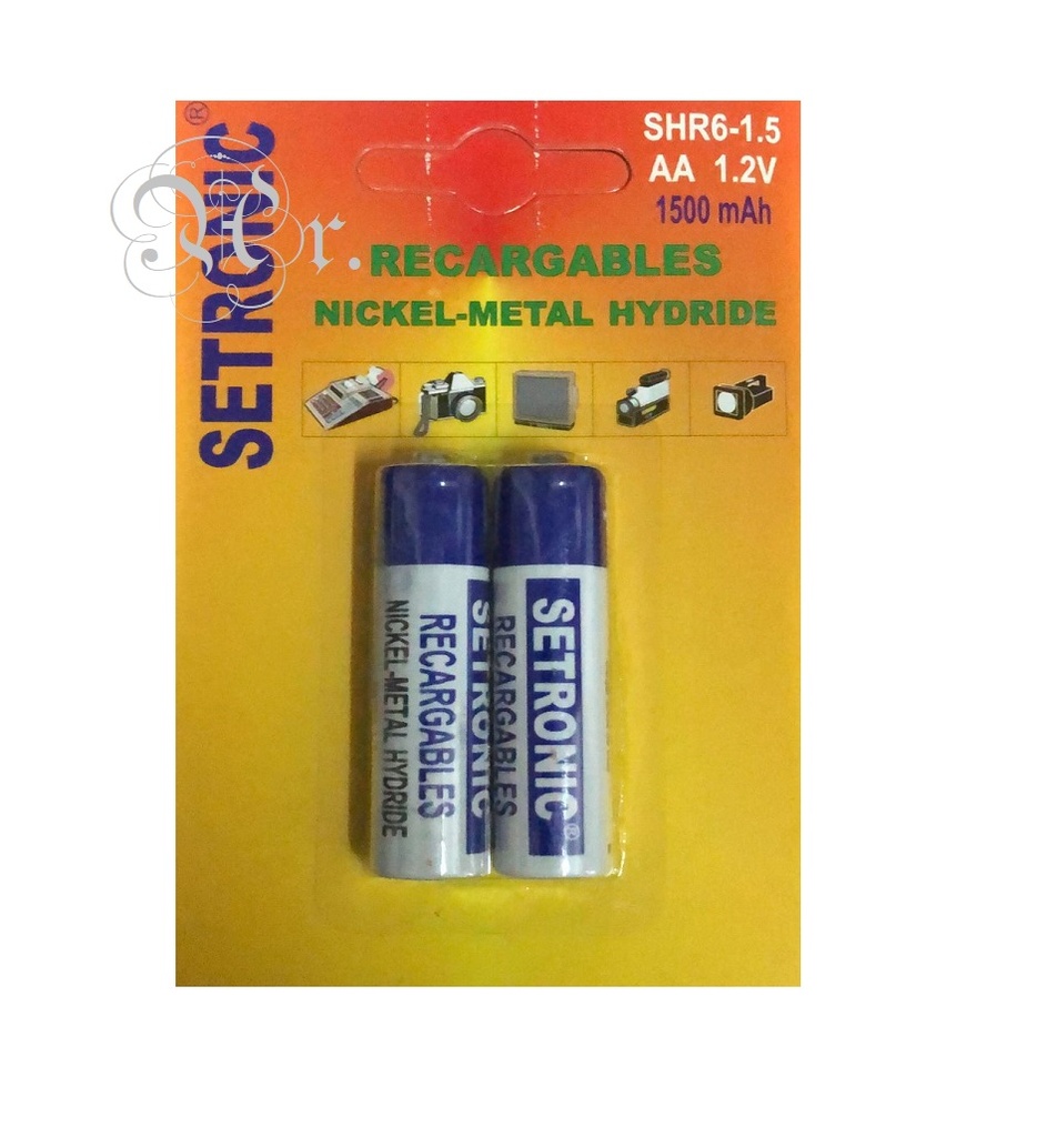 Pila Recargable N- Mh R-6 1500 Ma B2