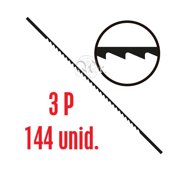 Pelos Planos 13 Cm. Nº 3 144 U.