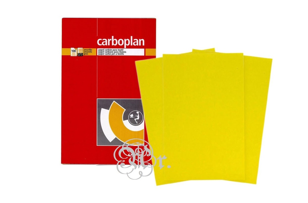 Papel Carbon Amarillo 100 U.