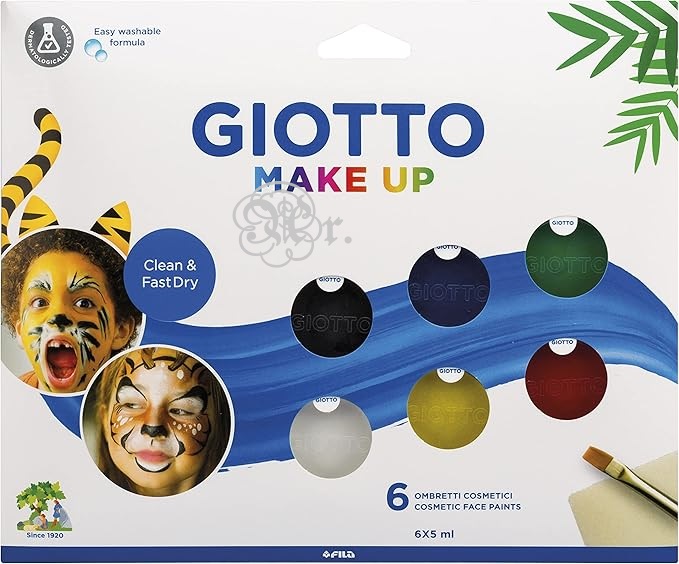 Maquillaje Agua Kit 6 Colores