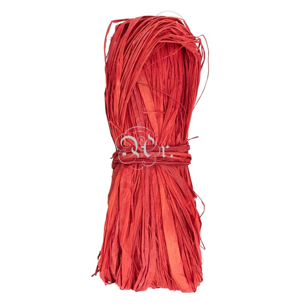 Rafia Color Rojo 50 G.
