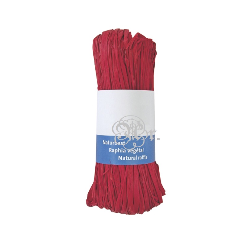 Rafia Color Rojo 50 G.