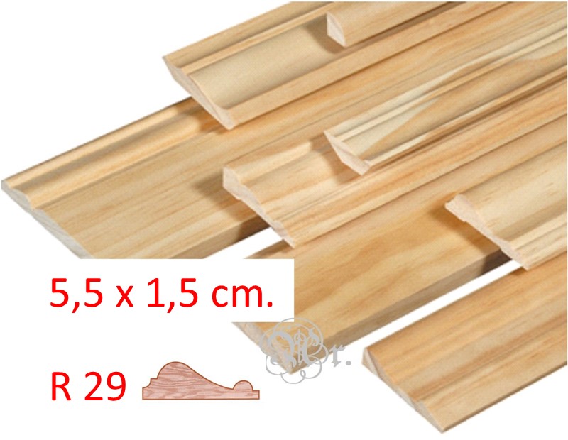 Moldura 29 5.5*1.5*650 Mm.