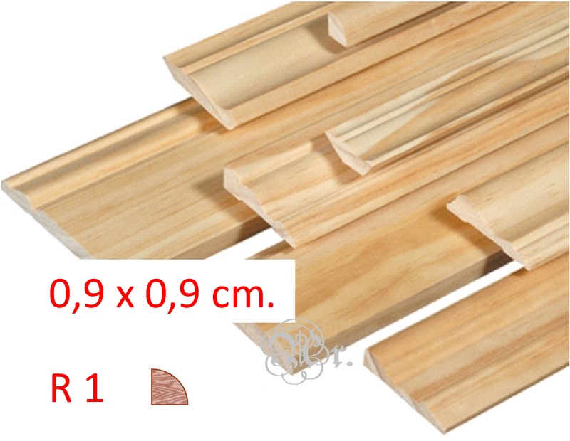 Moldura 1 Cristal 9*9*650 Mm.