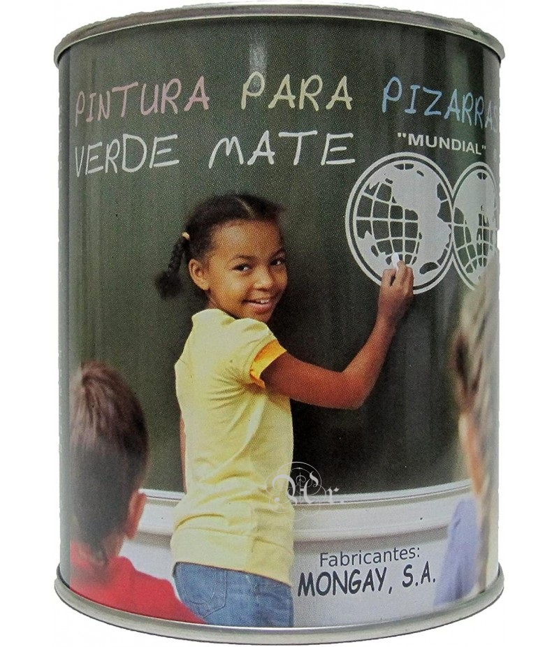 Pintura Pizarra Mongay 375 Ml. Verde