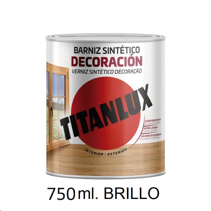 Barniz Brillo Titan 750 Ml.