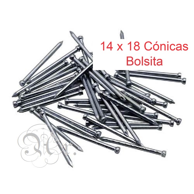 Puntas Hierro 14*18 C. Bolsita