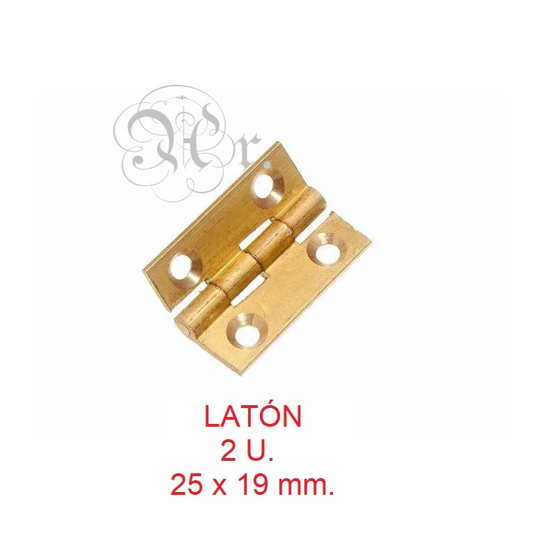 Bisagra Laton 25.4*19 2 U.