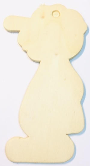 Silueta Llavero Carlitos