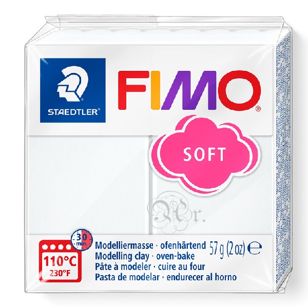 Fimo Soft 57 G. 00 Blanco