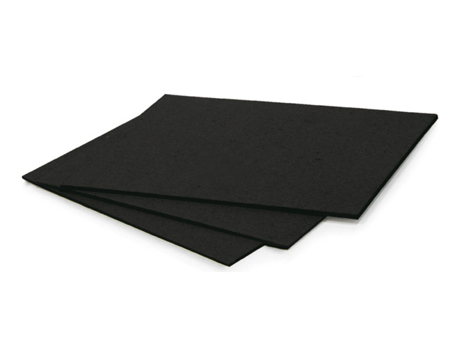 Carton Pluma Negro 5Mm. 70*50Cm.