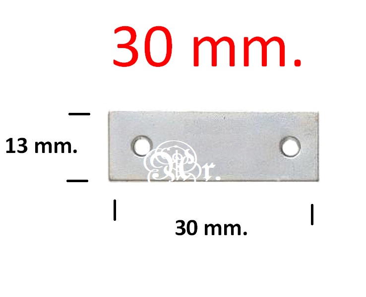 Placa Plana 30 Mm.