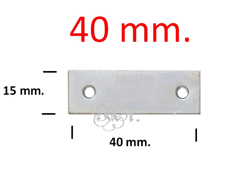 Placa Plana 40 Mm.