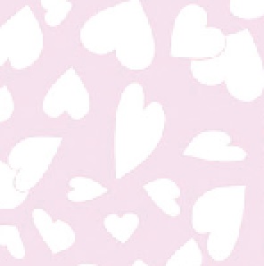 Goma Eva Corazones 33*50 Cm.