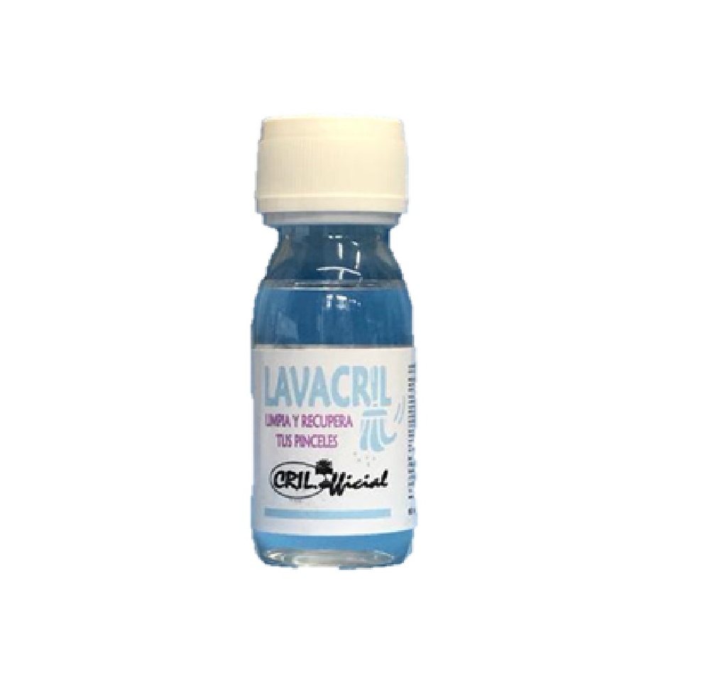 Lavacril 60 Ml. Limpia Pinceles