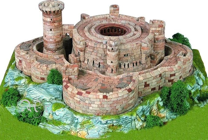 Maqueta Castillo De Bellver 1:350