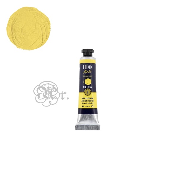 8 Oleo Titan 20 ml. Amarillo Napoles