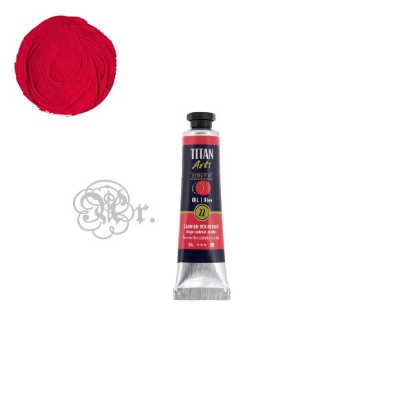 22 Oleo Titan 20ml. Rojo Cadmio Medio