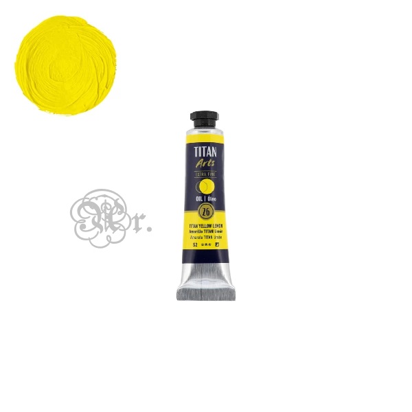 26 Oleo Titan 20 ml. Amarillo Titan Limon
