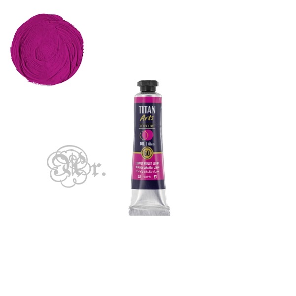 60 Oleo Titan 20 ml. Violeta Cobalto Claro