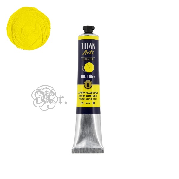 11 Oleo Titan 60 ml. Amarillo Cadmio Limón