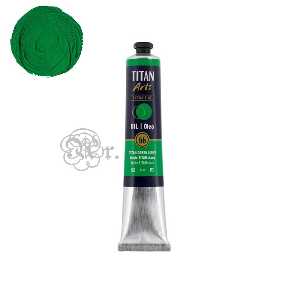 66 Oleo Titan 60ml. Verde Titan Claro